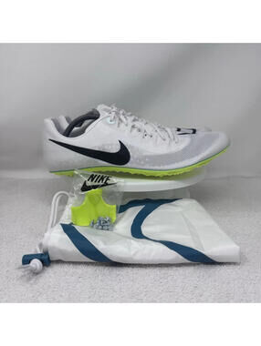 Nike Zoom Ja Fly 4 White Bright Spruce Track Spikes Shoes Men 11 DR2741-102 NEW